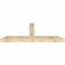Ekena Millwork Portland Rough Sawn Timber Gable Bracket, Douglas Fir, 84"W x 31"H x 6"D x 6"F, 9/12 Pitch GBW084X31X0606POR00RDF - alternate 2